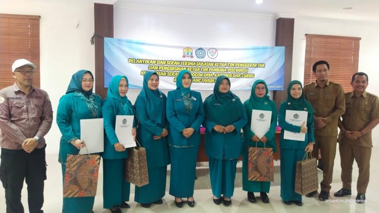 Pemkot Serang Kukuhkan Ketua TP PKK dan Pembina Posyandu Empat Kecamatan