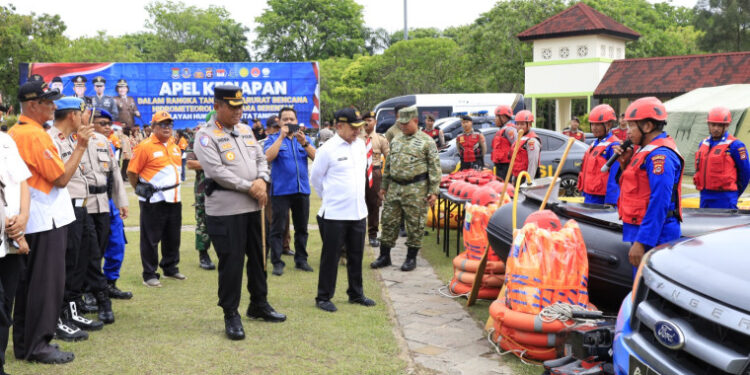 Pemkab Tangerang dan Polresta Gelar Apel Kesiapsiagaan Hadapi Bencana Hidrometeorologi