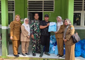 RSDP dan Dinkes Kabupaten Serang Salurkan Paket Sembako untuk Warga Korban Banjir di 9 Kecamatan