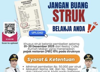 Pemkot Serang Apresiasi Warga Taat Pajak Lewat Program Undian Struk Belanja Kuliner