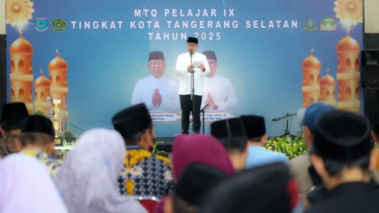 Wakil Wali Kota Tangsel Tutup MTQ Pelajar IX Tahun 2025
