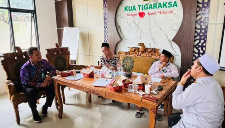 Lurah Kaduagung Jalin Silaturahmi ke KUA Tigaraksa, Perkuat Sinergi Lintas Lembaga