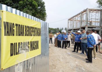 Gubernur Banten Tinjau Progres Pembangunan USB dan RKB di Kabupaten Tangerang