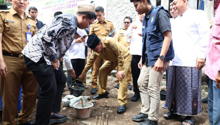 Bupati Tangerang Resmikan Peletakan Batu Pertama Pembangunan Asrama Pondok Pesantren 2025