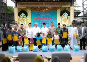 Ciputat Gelar Tasyakuran HUT ke-17 Kota Tangsel, Pilar Saga Ajak Masyarakat Perkuat Semangat Kolaborasi