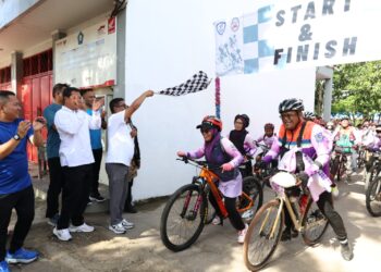 Ribuan Pesepeda Padati Mauk, Fun Bike Kolaborasi Gemilang Jadi Pemantik Wisata Desa dan UMKM Banten