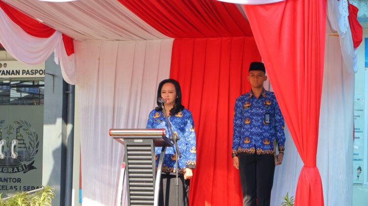 KANTOR IMIGRASI SERANG GELAR UPACARA HUT KORPRI KE-54, TEGASKAN INTEGRITAS DAN PROFESIONALISME ASN