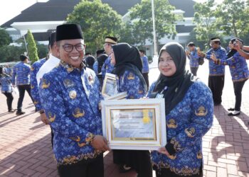 Gubernur Banten Ajak ASN Perkuat Soliditas dan Dorong Transformasi Birokrasi pada HUT ke-54 Korpri