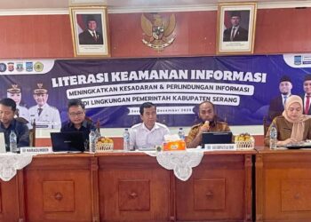 Diskominfo Serang Genjot Literasi Keamanan Informasi, Tekankan Bahaya Kebocoran Data Pribadi