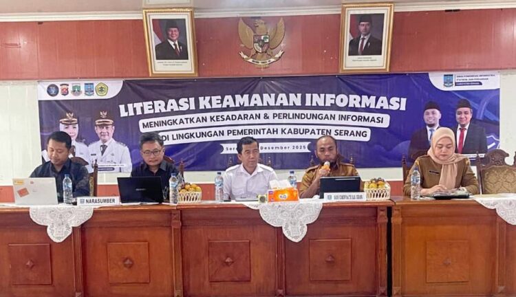 Diskominfo Serang Genjot Literasi Keamanan Informasi, Tekankan Bahaya Kebocoran Data Pribadi