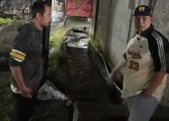Wali Kota Serang Pantau Kawasan Rawan Banjir di Tengah Hujan Lebat