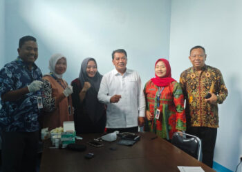 Puskesmas Jambe Hadiri Peresmian Satuan Pelayanan Pemenuhan Gizi di Desa Tipar Raya