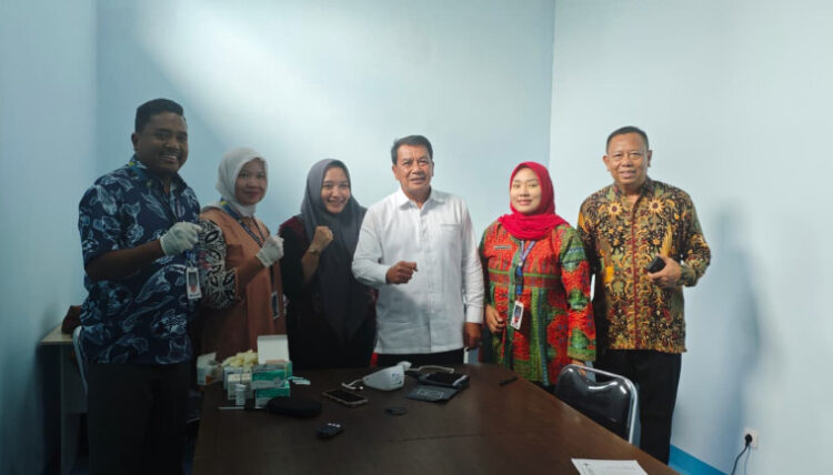 Puskesmas Jambe Hadiri Peresmian Satuan Pelayanan Pemenuhan Gizi di Desa Tipar Raya