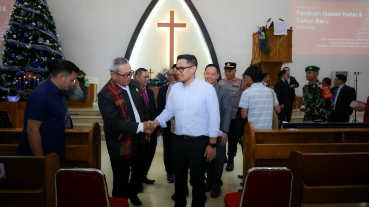 Wakil Wali Kota Tangsel Pastikan Ibarat Natal Berjalan Aman dan Kondusif