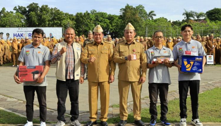 Bupati Tangerang Luncurkan Mobil Training Servis Motor dan Serahkan Bantuan Alat Service AC