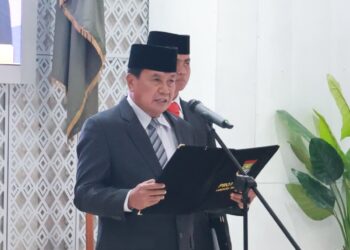 Bupati Tangerang Lantik Dirops Perumda Pasar NKR, Tekankan Kolaborasi dan Sinergi