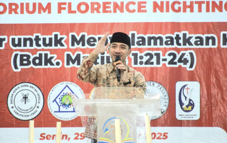 Bupati Lebak Hadiri Perayaan Natal, Tekankan Pentingnya Toleransi dan Persatuan