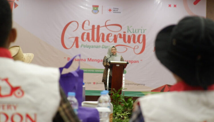 Wabup Tangerang Buka Gathering Kurir Rumah Sakit 2025, Apresiasi Peran Kurir Darah