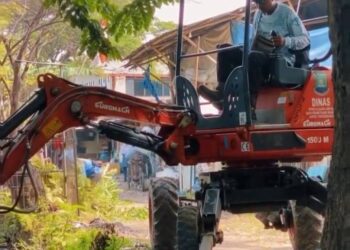 Pemkot Tangerang Normalisasi Saluran Pembuang Pasar Baru Antisipasi Banjir