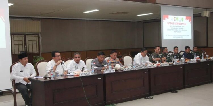 Jelang Nataru 2026, Lebak Siapkan Langkah Senyap: Semua Unsur Keamanan Dikumpulkan, Ini yang Dibahas