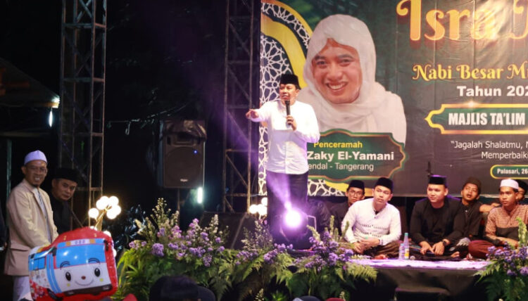 Peringatan Isra Mi’raj di Legok, Bupati Tangerang Ajak Umat Refleksikan Keimanan dan Ketakwaan