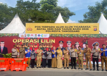 Pantau Langsung Malam Natal, Bupati Tangerang Pastikan Ibadah Umat Kristiani Aman dan Kondusif