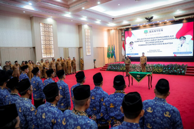 64 Pejabat Dilantik di Akhir Tahun, Andra Soni: Kado untuk Dunia Pendidikan dan Peringatan Keras soal Netralitas ASN