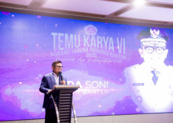 Dibuka Gubernur Andra Soni, Temu Karya VI Karang Taruna Banten Jadi Sorotan Regenerasi Pemuda
