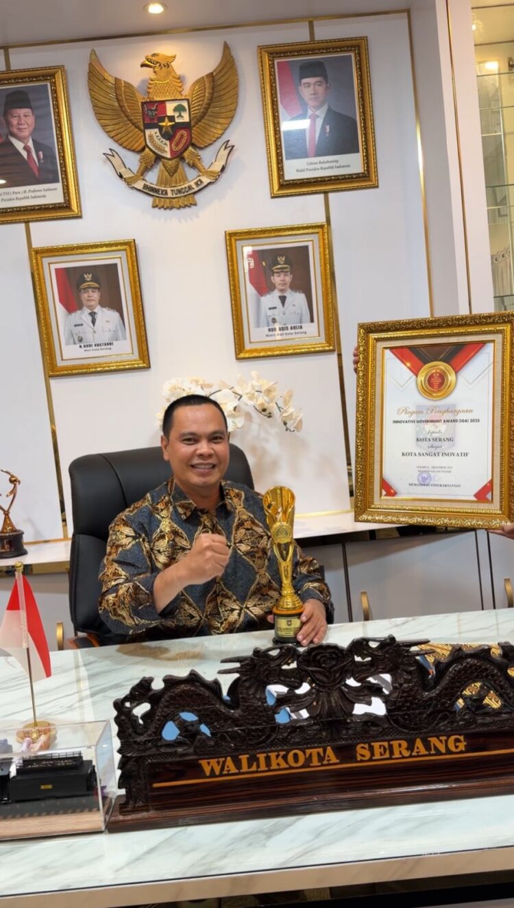Bikin Kejutan di IGA 2025, Kota Serang Dinobatkan Kota Sangat Inovatif Nasional