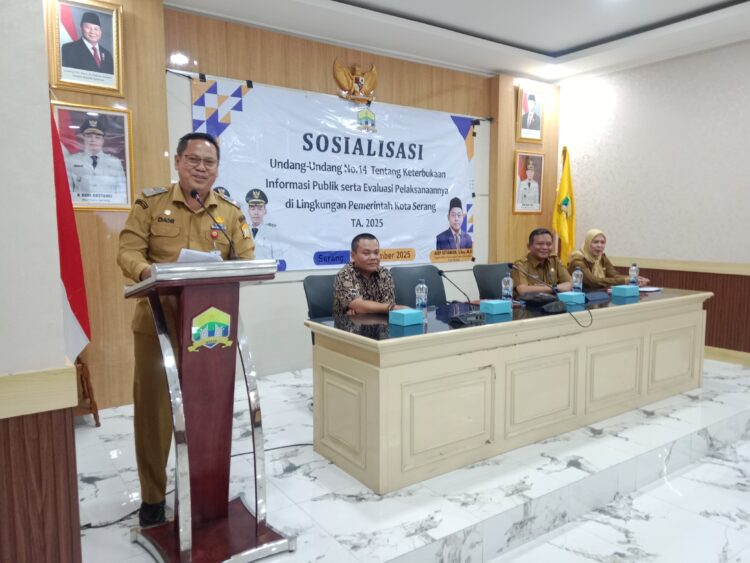 Skor Nyaris Sempurna, Kota Serang Cetak Rekor Keterbukaan Informasi di Banten
