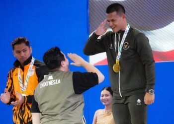 Aksi Letda TNI Rizki Juniansyah di Thailand Bikin Dunia Tercengang, Emas SEA Games 2025 dan Rekor Dunia Berhasil Disabet