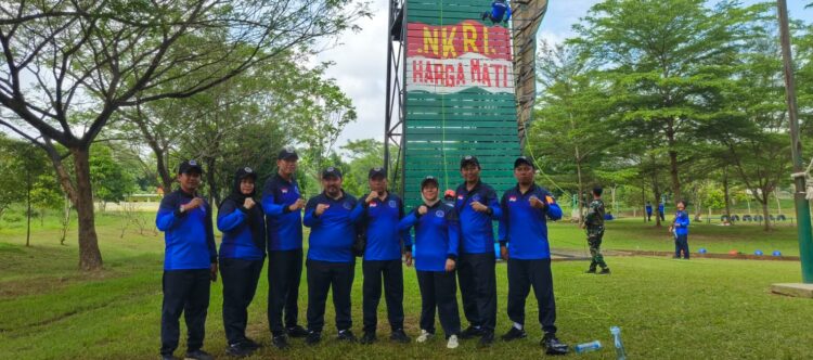 Retret PWI Hari Ketiga, PWI Banten Ikuti Pembekalan Menhan dan Outbound Bela Negara