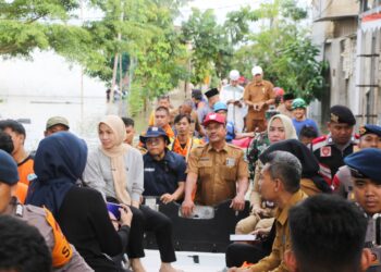 Bupati Serang Tinjau Lokasi Banjir di BCP 2, Serukan Evakuasi Warga dan Normalisasi Sungai