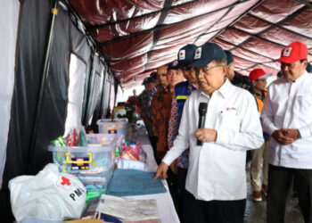 Bupati Tangerang Hadiri Pengecekan Logistik Bantuan Kemanusiaan untuk Sumatera