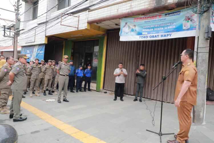 Wali Kota Serang Instruksikan Satpol PP Jaga Kawasan Royal Baroe