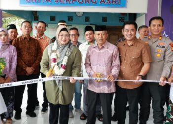 Wabup Tangerang Resmikan Balai Warga RT. 04 RW. 05 Perum Griya Serpong Asri