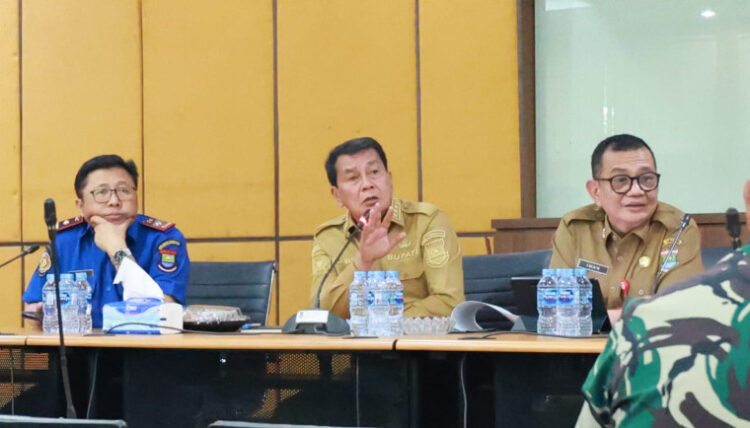 Bupati Tangerang Gelar Rakor Penanganan Banjir di Kecamatan Kosambi