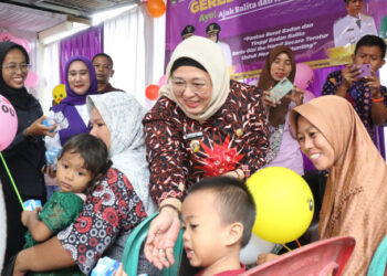 Wabup Tangerang Monitoring Pelaksanaan Gerebek Posyandu, Tekankan Pentingnya Pencegahan Stunting