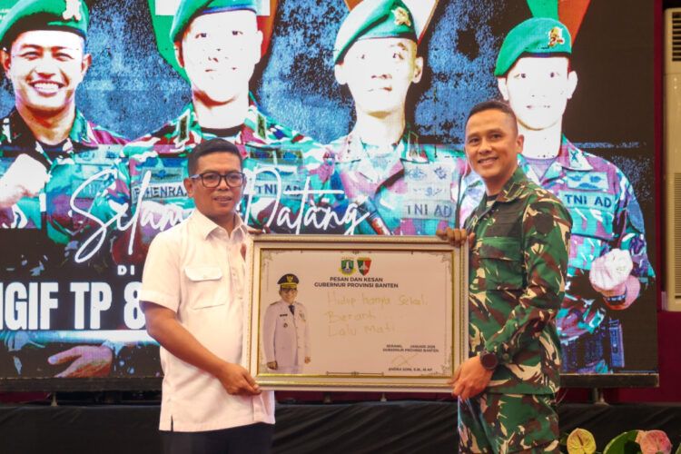 Gubernur Banten Tekankan Pentingnya Kolaborasi dengan Brigif TP 87/Salakanagara