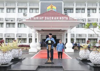 Pemkot Serang Gelar Apel Pagi, Tekankan Disiplin dan Pelayanan Publik