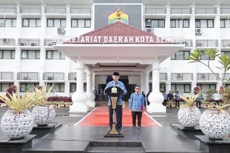 Pemkot Serang Gelar Apel Pagi, Tekankan Disiplin dan Pelayanan Publik