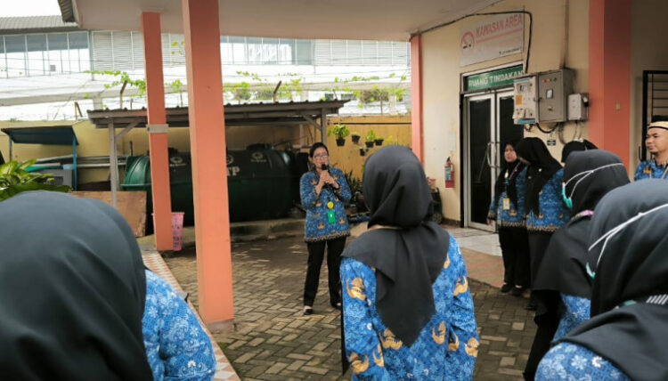 Puskesmas Cisauk Laksanakan Apel Rutin, Persiapkan Lokakarya Bulanan