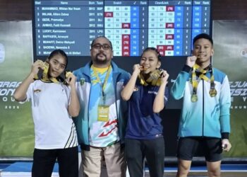 Atlet Angkat Besi Kota Tangerang Raih 9 Medali Emas di Kejurnas Pre Youth U-12 dan U-14