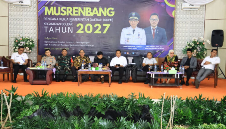 Kecamatan Sindang Jaya Gelar Musrenbang RKPD 2027, Fokus pada Pembangunan Berbasis Aspirasi Masyarakat