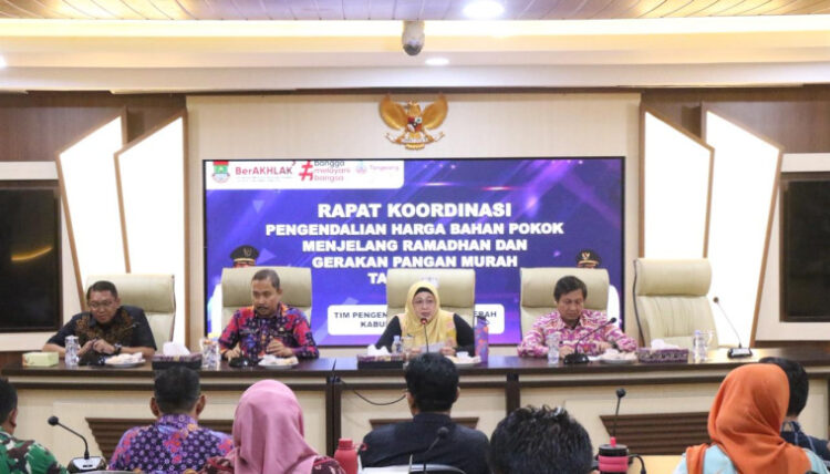 Pemkab Tangerang Gelar Rakor Pengendalian Harga Bahan Pokok Menjelang Ramadan