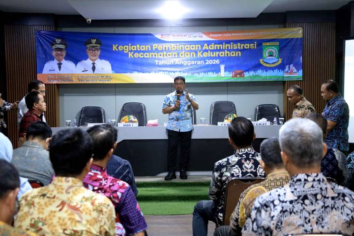 Pemkot Tangerang Gelar Pembinaan Administrasi Aparatur Wilayah 2026