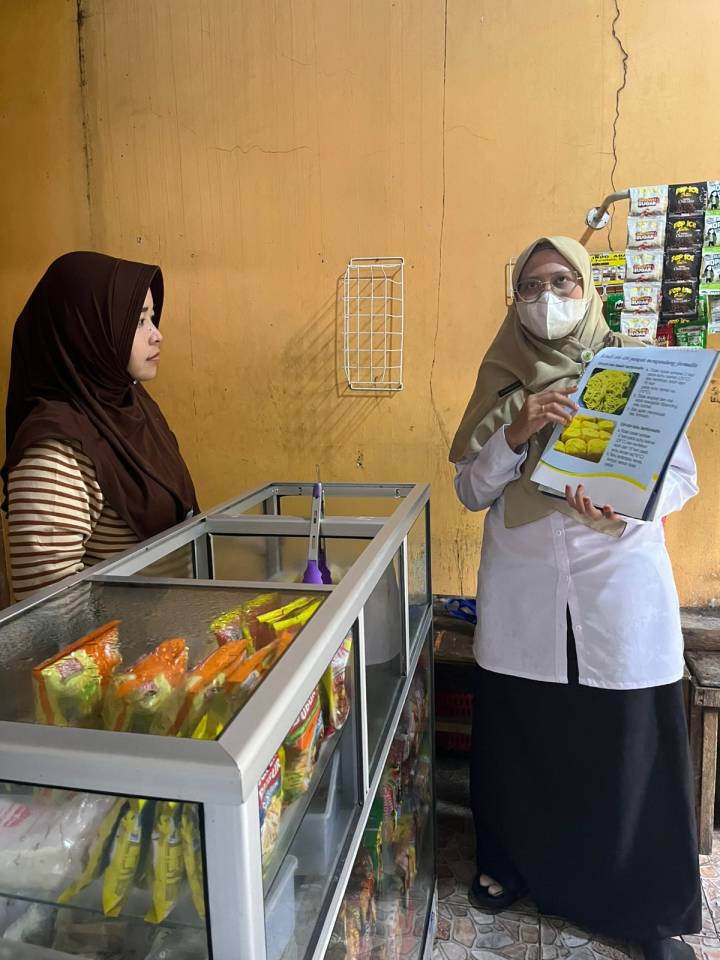 Puskesmas Kunciran Baru Lakukan Inspeksi Kesehatan Lingkungan di MTs Daarul Muqorrobin