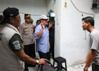 Bupati Tangerang Tinjau Lokasi Banjir di Cisoka, Jembatan Penghubung Terendam