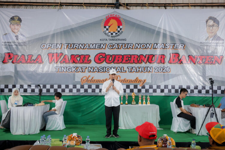 Wagub Banten Tekankan Pentingnya Olahraga Catur untuk Membangun Karakter Anak