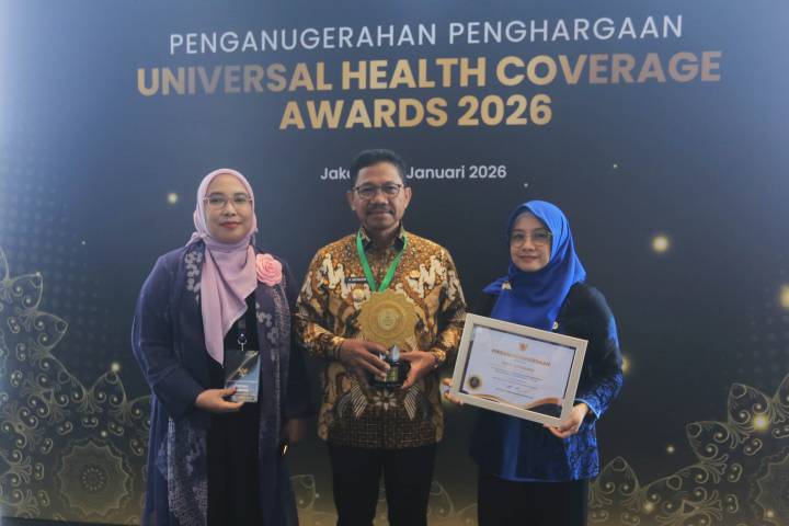 Pemkot Tangerang Raih UHC Award 2026, Capaian UHC Konsisten di Atas 98 Persen